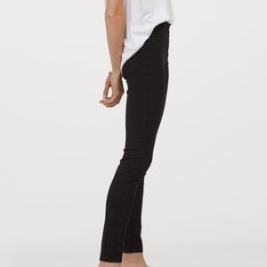 H&M Pleated Slack Leggings with Exposed Zipper
